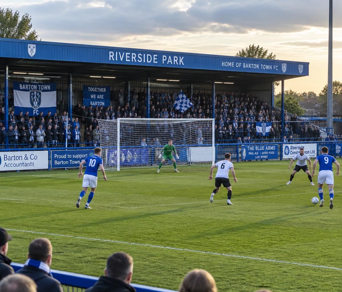 Match day at Priory Lane, home of Eastbourne Borough FC